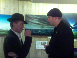 Terry with Jimmie Bone - 2006 Exhibition